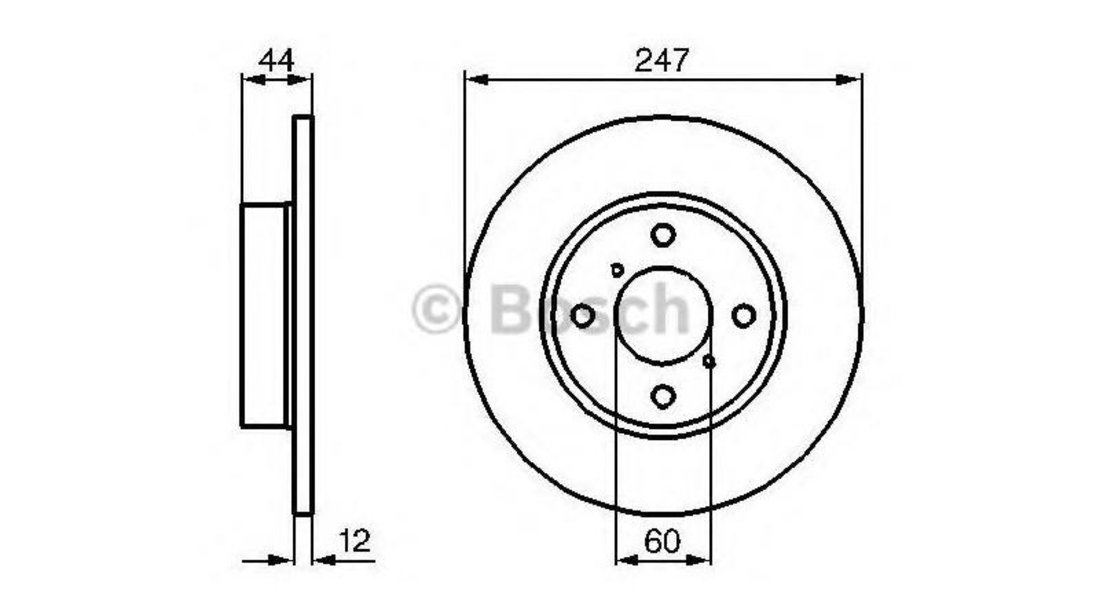 Disc frana Suzuki WAGON R 2003-2005 #3 08870510