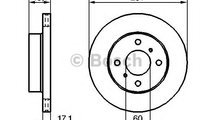 Disc frana SUZUKI WAGON R+ (EM) (1997 - 2000) BOSC...