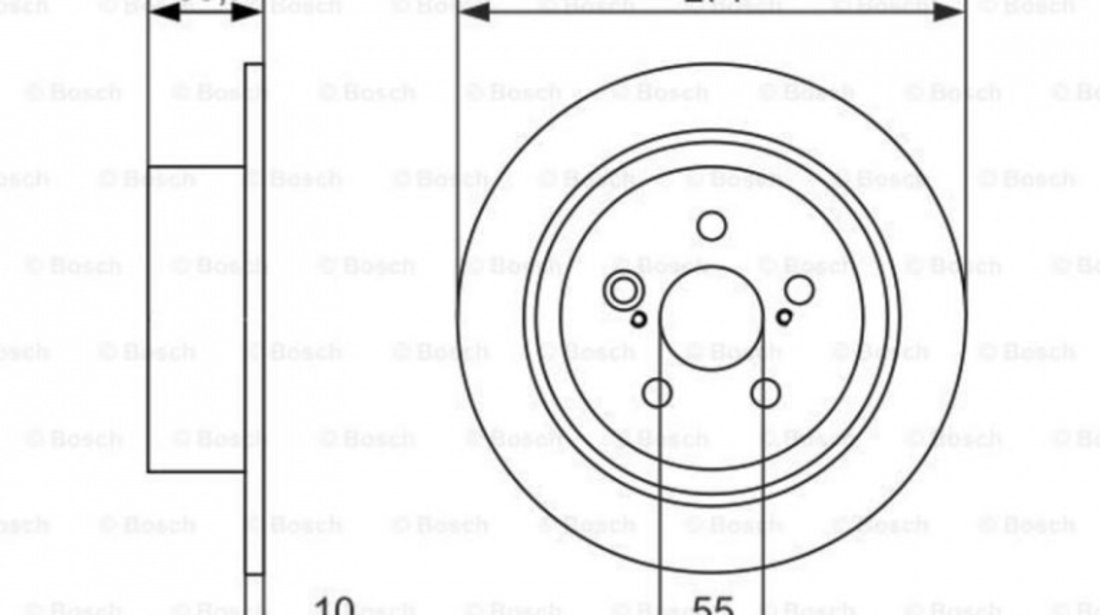 Disc frana Toyota AVENSIS Liftback (_T22_) 1997-2003 #2 08A33610