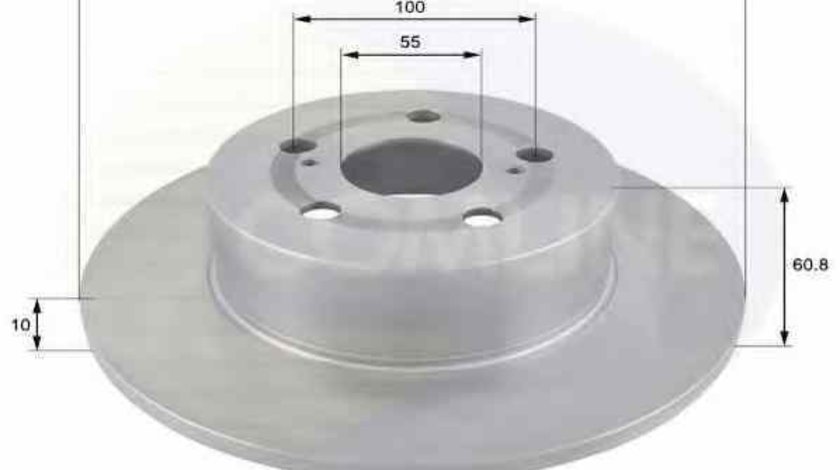 Disc frana TOYOTA AVENSIS Station Wagon T22 COMLINE ADC01108