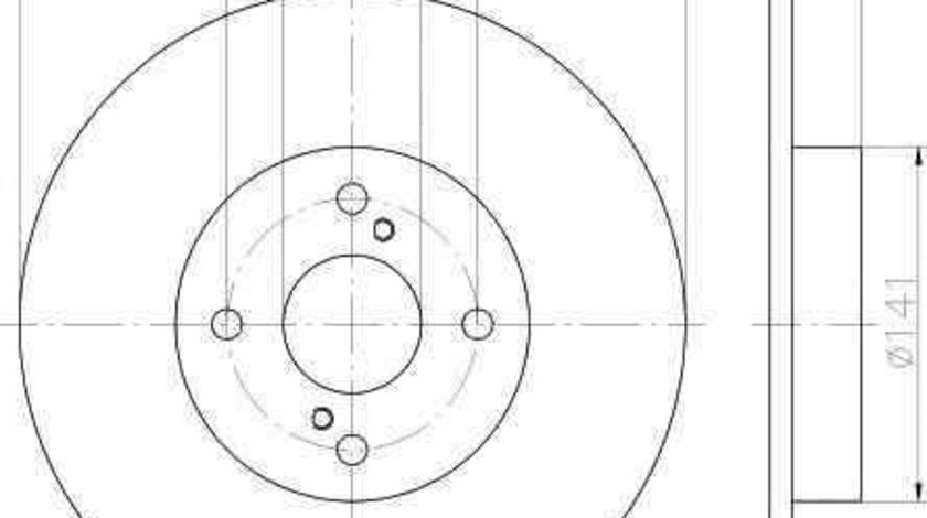 Disc frana TOYOTA COROLLA Compact (_E11_) TEXTAR 92169203