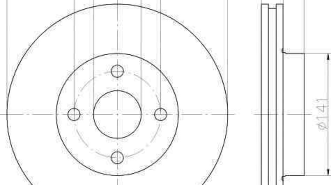 Disc frana TOYOTA COROLLA Verso (ZDE12_, CDE12_) TEXTAR 92125800