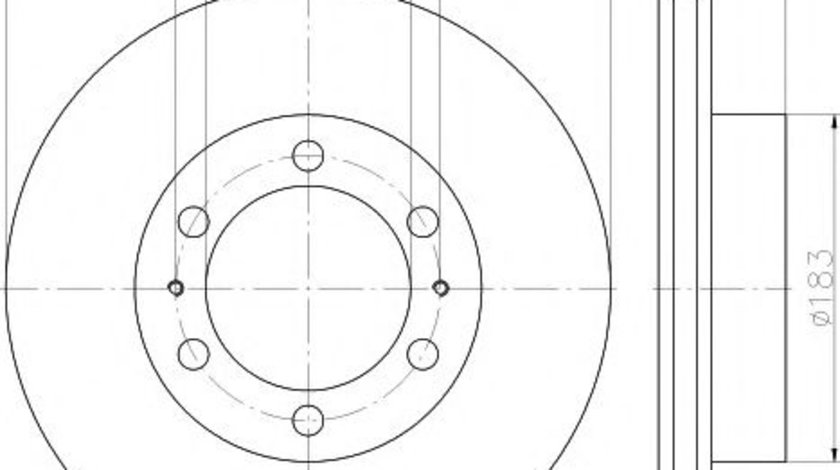 Disc frana TOYOTA HILUX autoturism de teren, inchis (RZN1_, LN1_) (1995 - 2005) TEXTAR 92230403 piesa NOUA