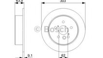 Disc frana TOYOTA RAV 4 II (CLA2, XA2, ZCA2, ACA2)...