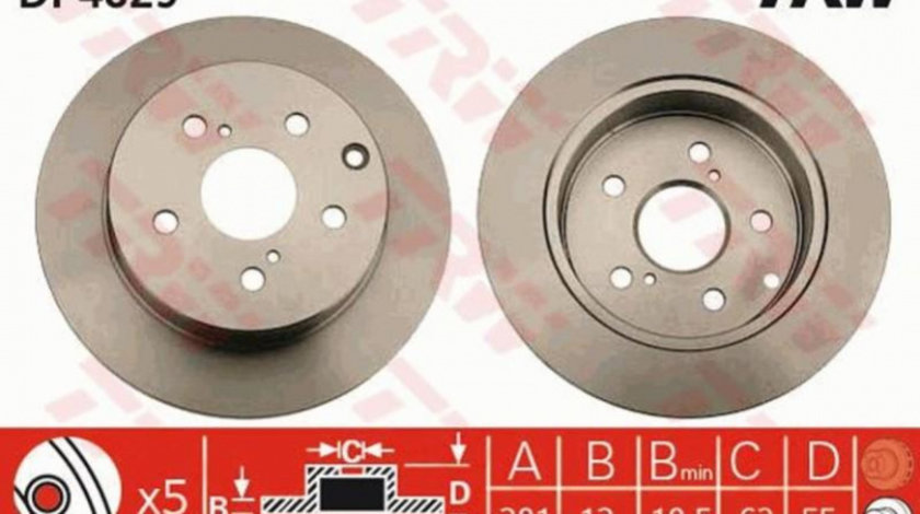 Disc frana Toyota RAV 4 IV (ZSA4_, ALA4_) 2012-2016 #3 08A42910