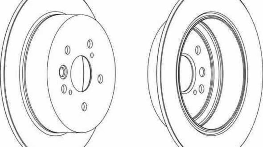 Disc frana TOYOTA RAV 4   SXA1 FERODO DDF1486