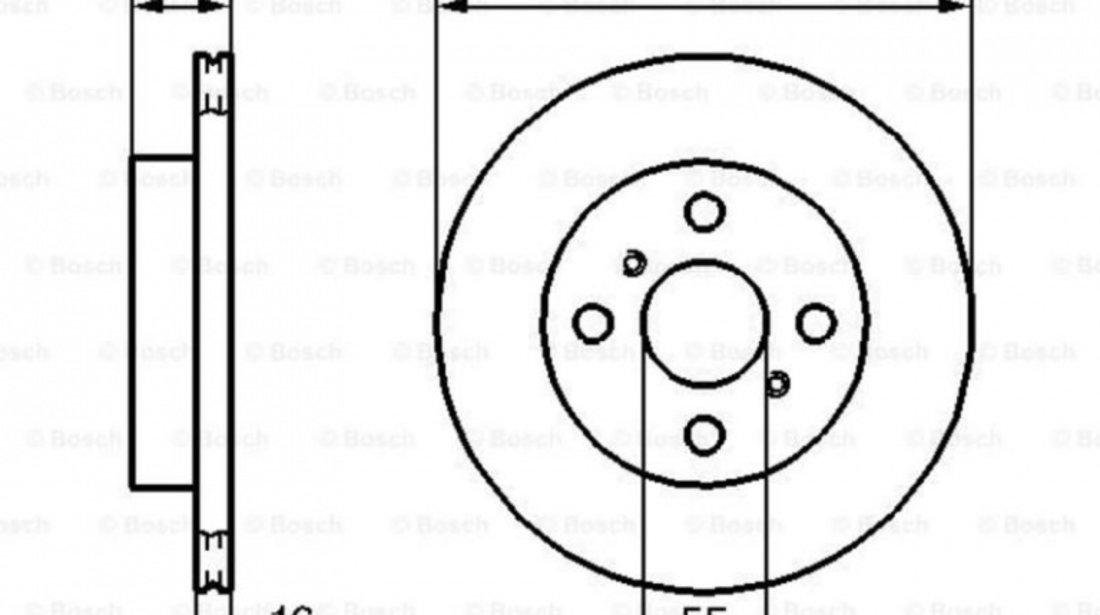 Disc frana Toyota STARLET (EP91) 1996-1999 #2 09771910