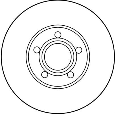 Disc Frana Trw Audi DF2652