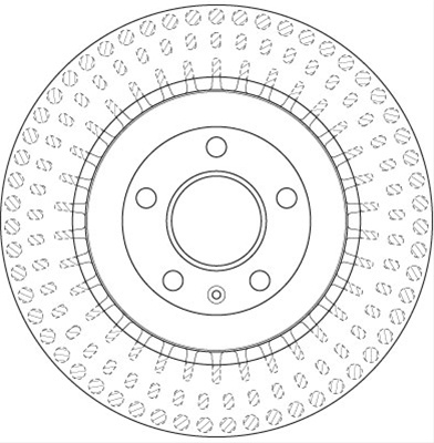 Disc Frana Trw Audi DF6175S