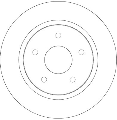 Disc Frana Trw Chrysler DF6325