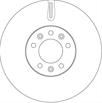 Disc Frana Trw Fiat DF4849S