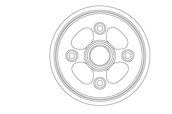 Disc Frana Trw - Livrabil Numai Pereche Chevrolet DB4555