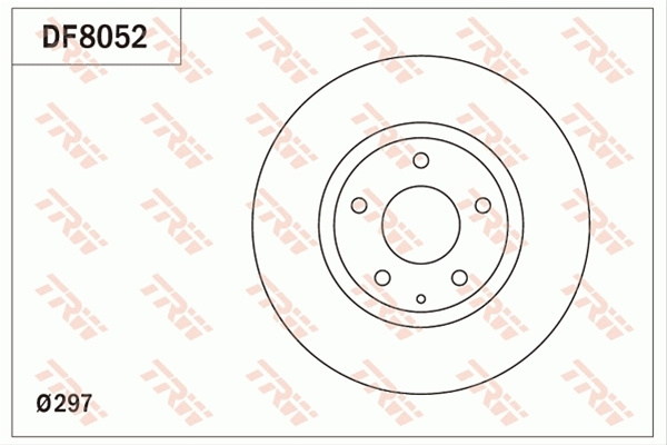 Disc Frana Trw Mazda DF8052