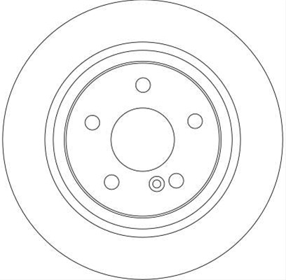 Disc Frana Trw Mercedes-Benz DF4270
