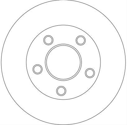 Disc Frana Trw Nissan DF4273S