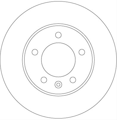 Disc Frana Trw Renault DF6120