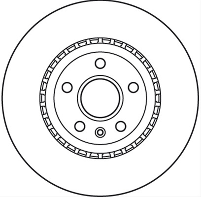 Disc Frana Trw Vauxhall DF6113S