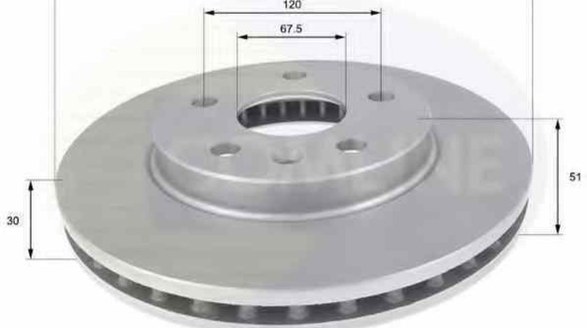 Disc frana VAUXHALL INSIGNIA combi COMLINE ADC1143V