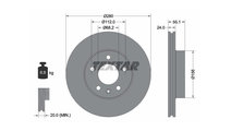 Disc frana Volkswagen VW TRANSPORTER Mk IV caroser...