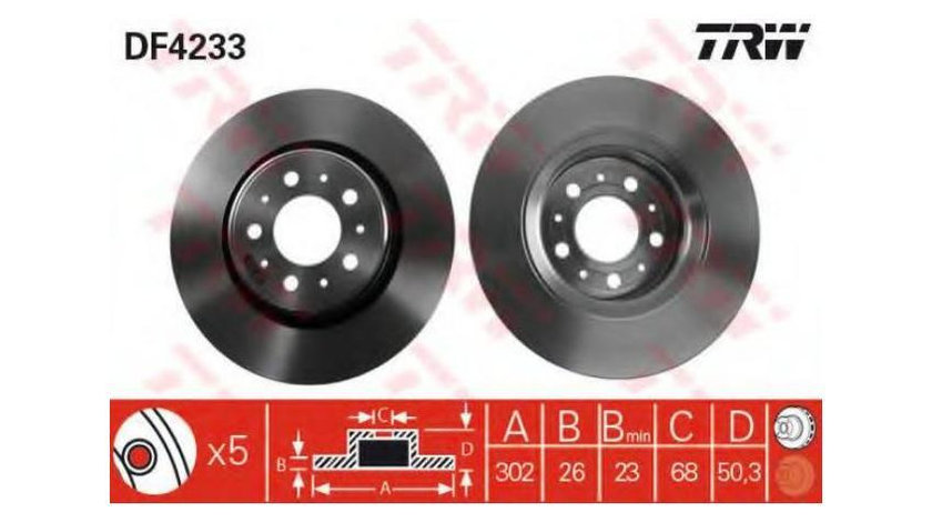 Disc frana Volvo 850 combi (LW) 1992-1997 #2 09864210