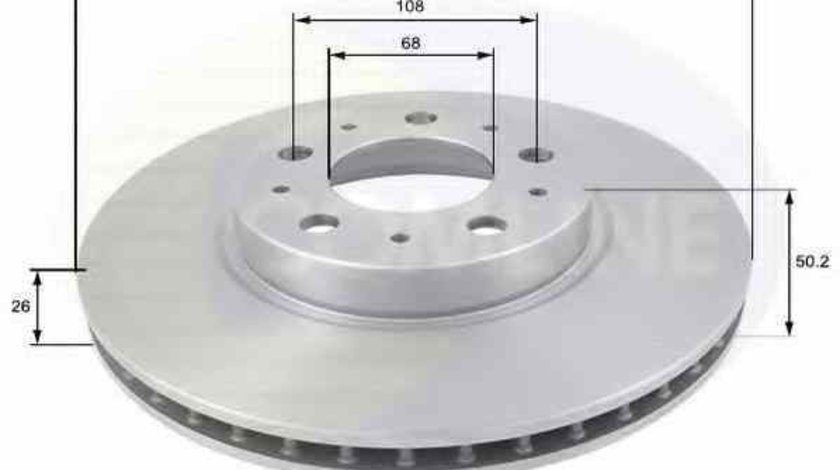 Disc frana VOLVO 850 combi LW COMLINE ADC1904V