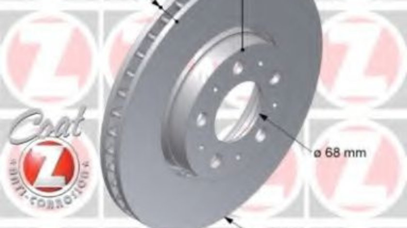 Disc frana VOLVO S80 I (TS, XY) (1998 - 2006) ZIMMERMANN 610.3701.20 piesa NOUA