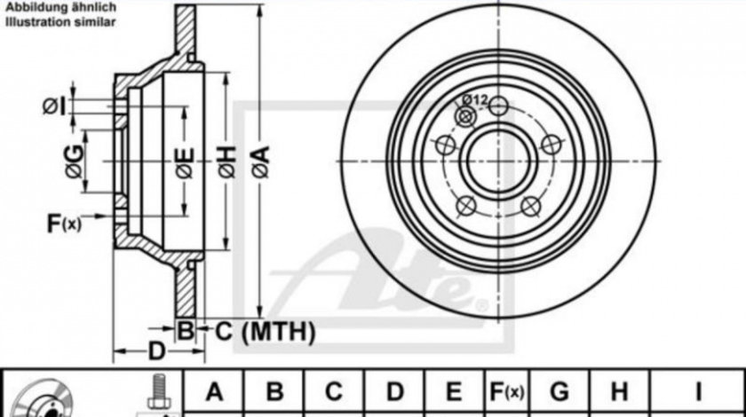 Disc frana Volvo V70 III (BW) 2007-2016 #2 08A53610