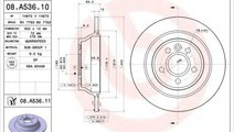 Disc frana VOLVO V70 III (BW) (2007 - 2016) BREMBO...