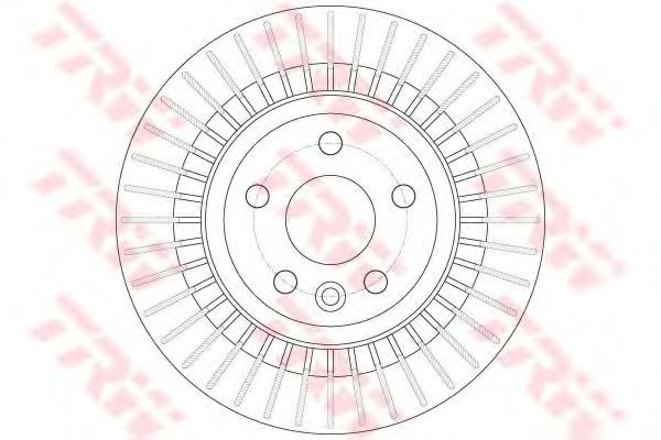 Disc frana VOLVO XC60 (2008 - 2016) TRW DF6308 piesa NOUA