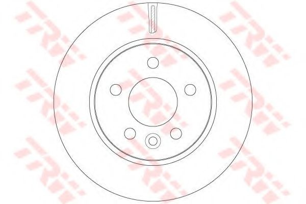 Disc frana VW AMAROK (2H, S1B) (2010 - 2016) TRW DF6482 piesa NOUA