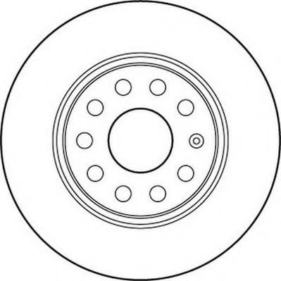Disc frana VW BEETLE Cabriolet (5C7) (2011 - 2016) JURID 562237JC piesa NOUA