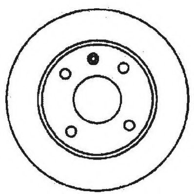 Disc frana VW CADDY II Combi (9K9B) (1995 - 2004) JURID 561448JC piesa NOUA