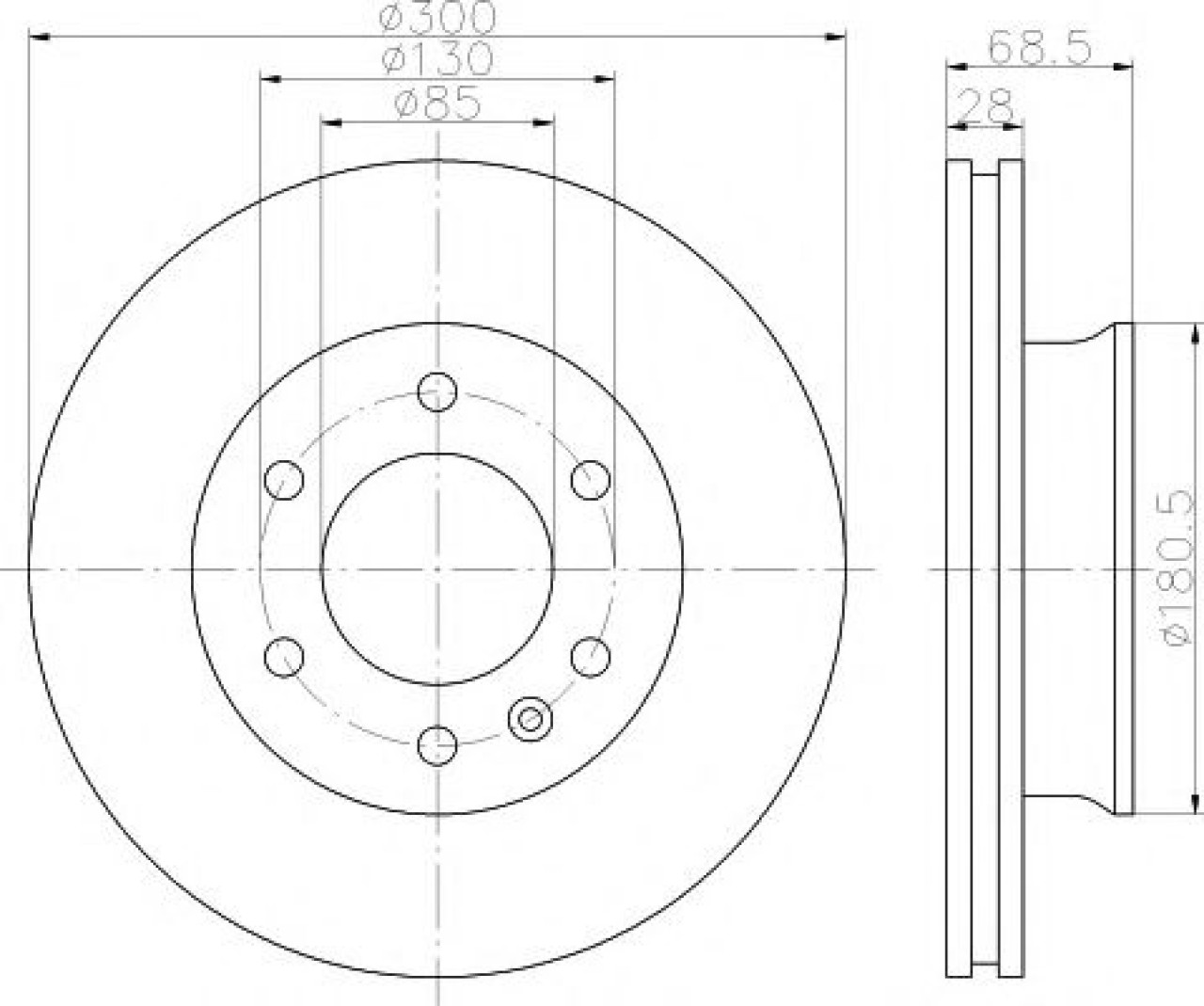 Disc frana VW CRAFTER 30-35 bus (2E) (2006 - 2016) TEXTAR 93143203 piesa NOUA