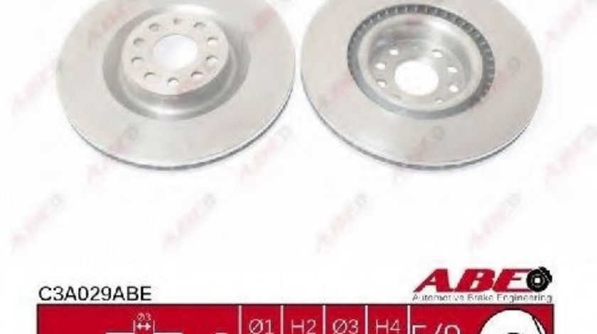 Disc frana VW EOS (1F7, 1F8) (2006 - 2016) ABE C3A029ABE piesa NOUA