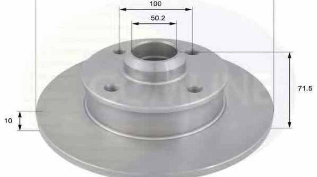 Disc frana VW GOLF II 19E 1G1 COMLINE ADC1416