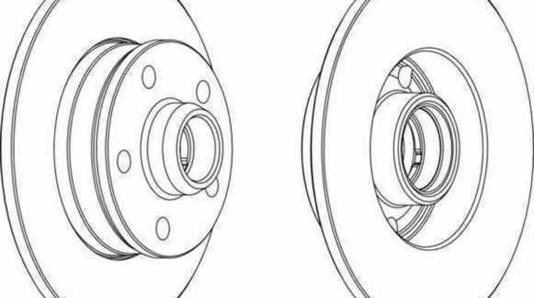 Disc frana VW GOLF III Variant 1H5 FERODO DDF266