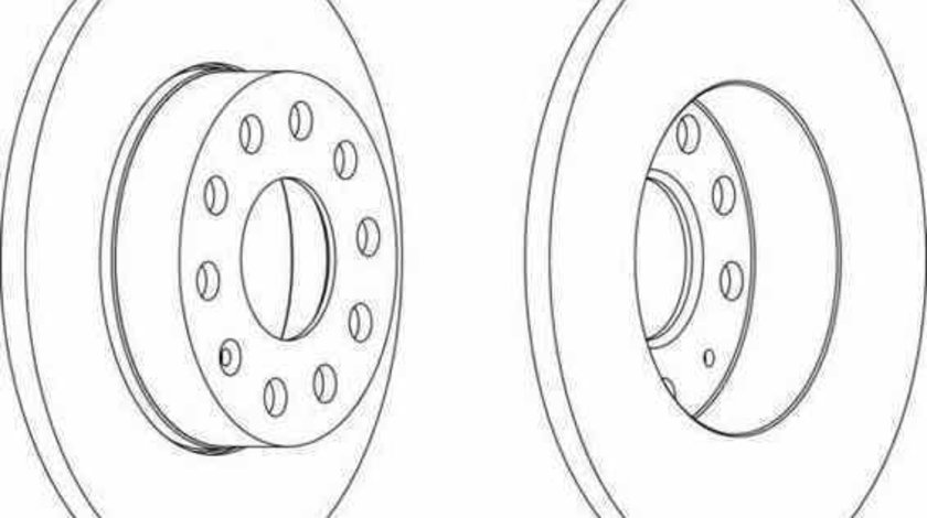 Disc frana VW GOLF VI 5K1 FERODO DDF1276