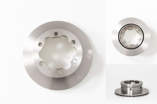 Disc frana VW LT II caroserie (2DA, 2DD, 2DH) (1996 - 2006) QWP WBD226 piesa NOUA