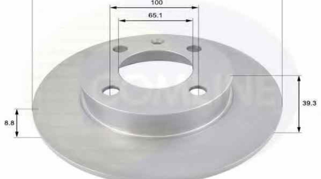 Disc frana VW LUPO 6X1 6E1 COMLINE ADC1439