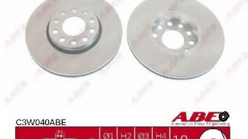 Disc frana VW PASSAT (3B3) (2000 - 2005) ABE C3W040ABE piesa NOUA