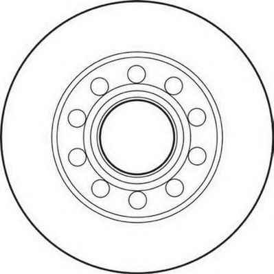 Disc frana VW PASSAT Variant (3B6) (2000 - 2005) JURID 562192JC piesa NOUA