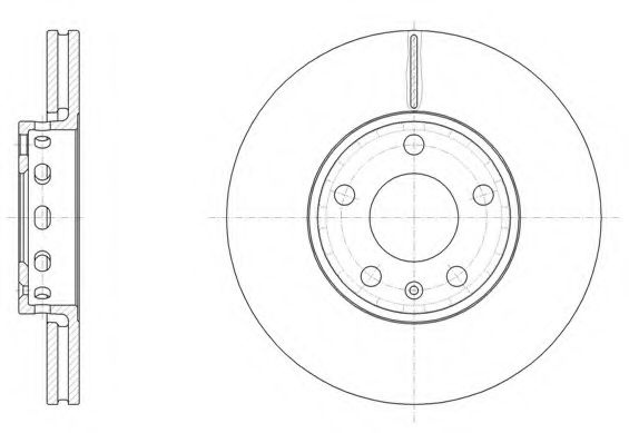 Disc frana VW PASSAT Variant (3B6) (2000 - 2005) REMSA 6328.10 piesa NOUA
