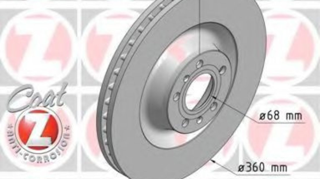 Disc frana VW PHAETON (3D) (2002 - 2016) ZIMMERMANN 100.3305.20 piesa NOUA