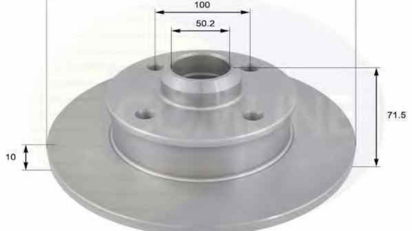 Disc frana VW SCIROCCO 53B COMLINE ADC1416