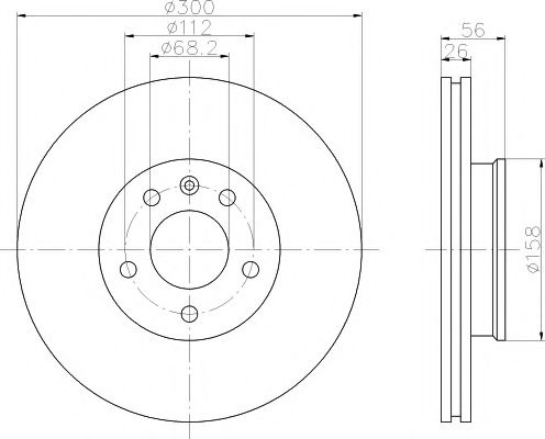 Disc frana VW SHARAN (7M8, 7M9, 7M6) (1995 - 2010) TEXTAR 92109803 piesa NOUA