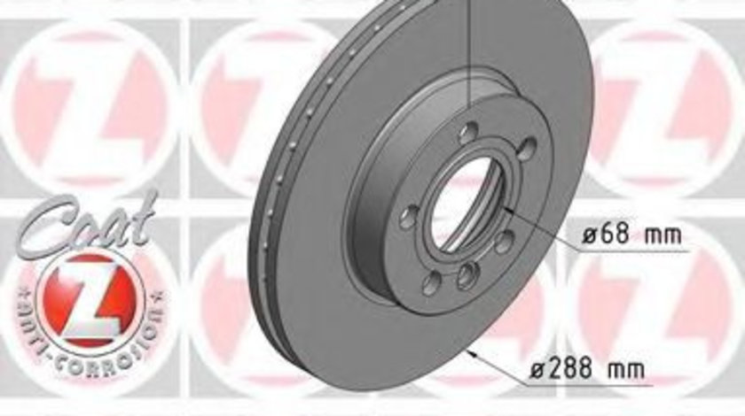 Disc frana VW SHARAN (7M8, 7M9, 7M6) (1995 - 2010) ZIMMERMANN 600.3209.20 piesa NOUA