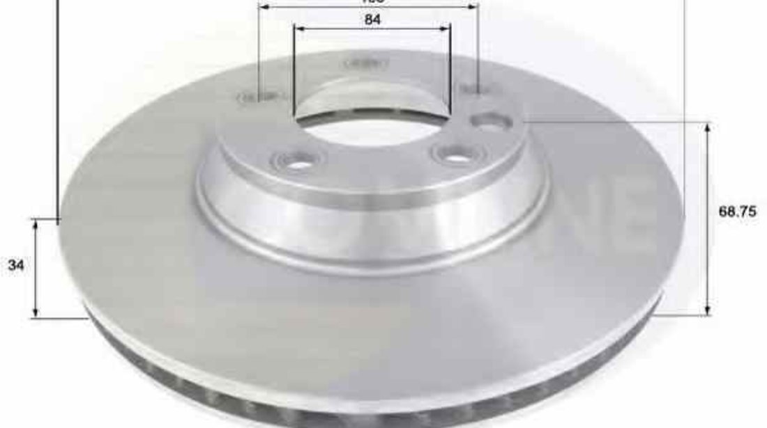 Disc frana VW TOUAREG 7LA 7L6 7L7 COMLINE ADC1474V