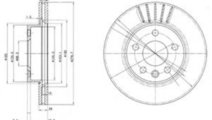 Disc frana VW TRANSPORTER IV caroserie (70XA) (199...