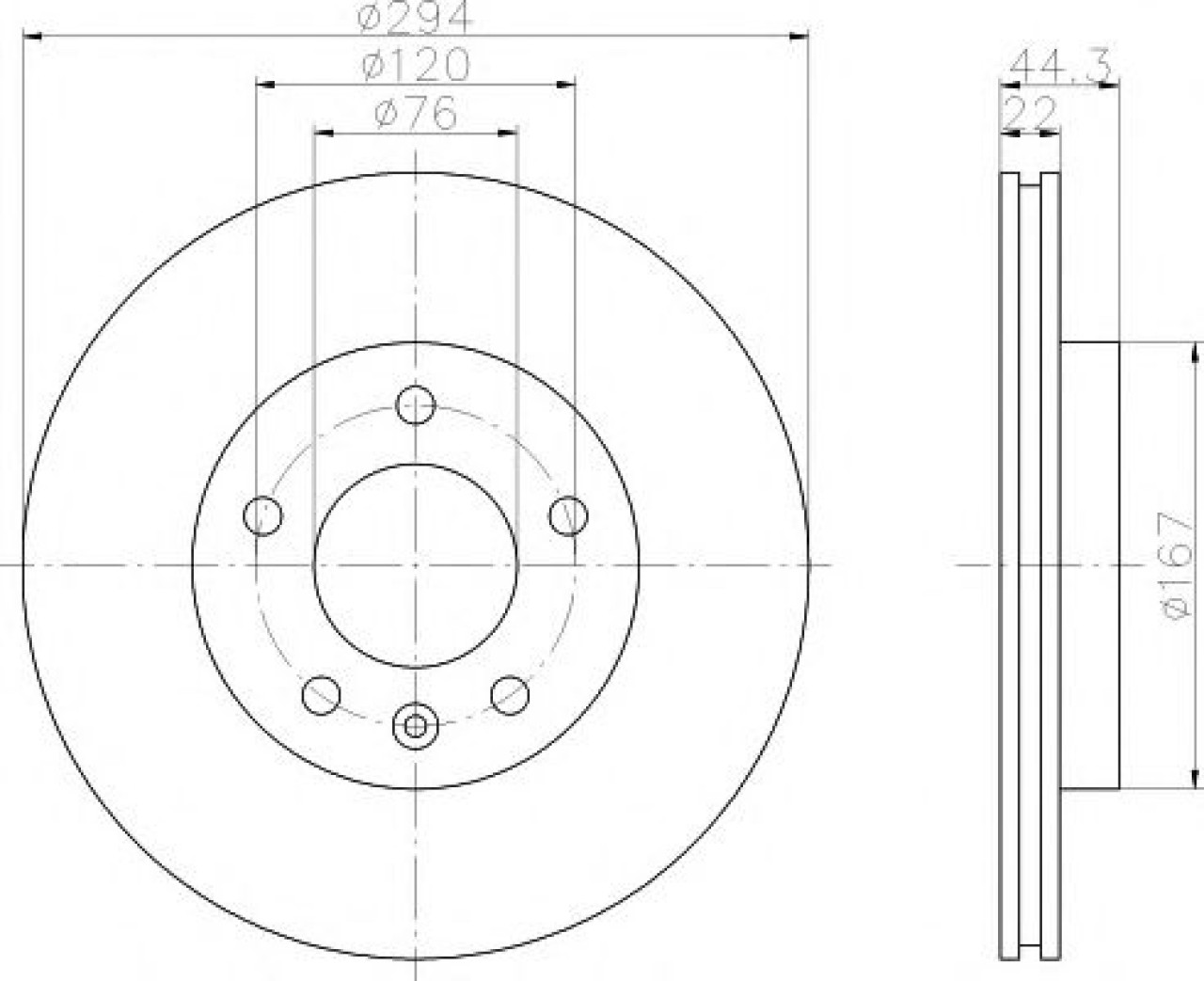Disc frana VW TRANSPORTER V bus (7HB, 7HJ, 7EB, 7EJ, 7EF, 7EG, 7HF, 7EC) (2003 - 2016) TEXTAR 92121403 piesa NOUA