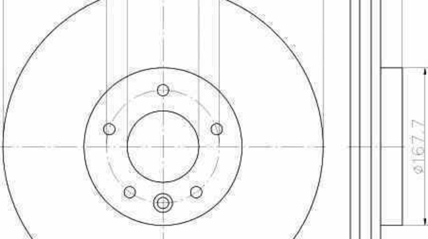 Disc frana VW TRANSPORTER V caroserie 7HA 7HH 7EA 7EH TEXTAR 92230303